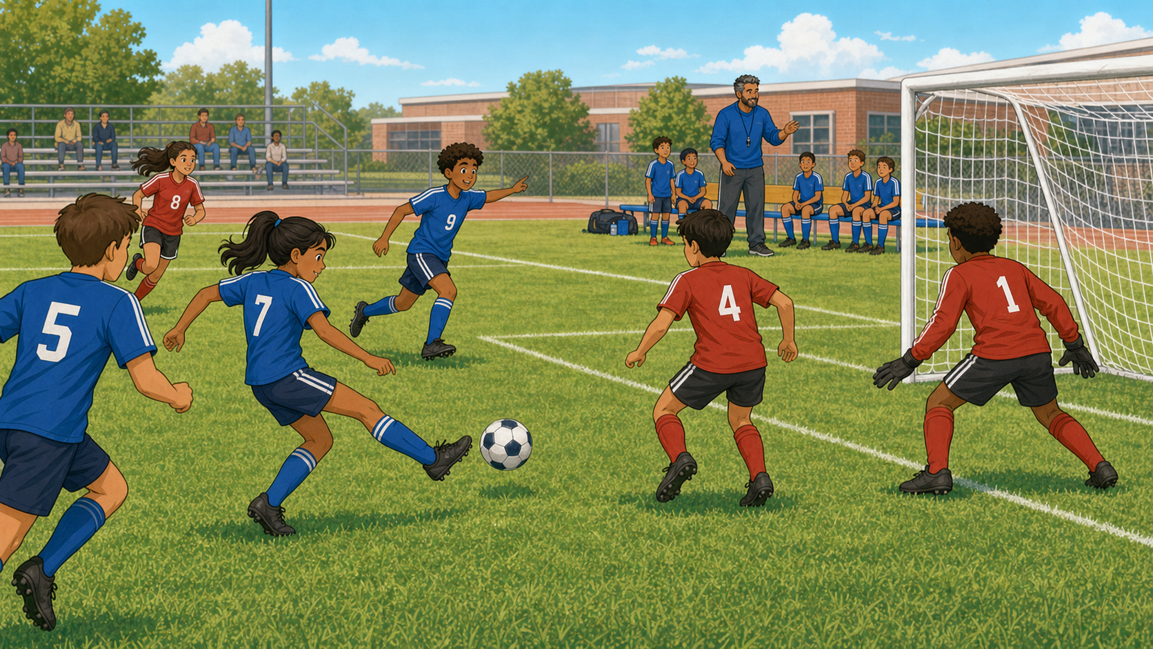 Trust. illustrated through youth sports coaching